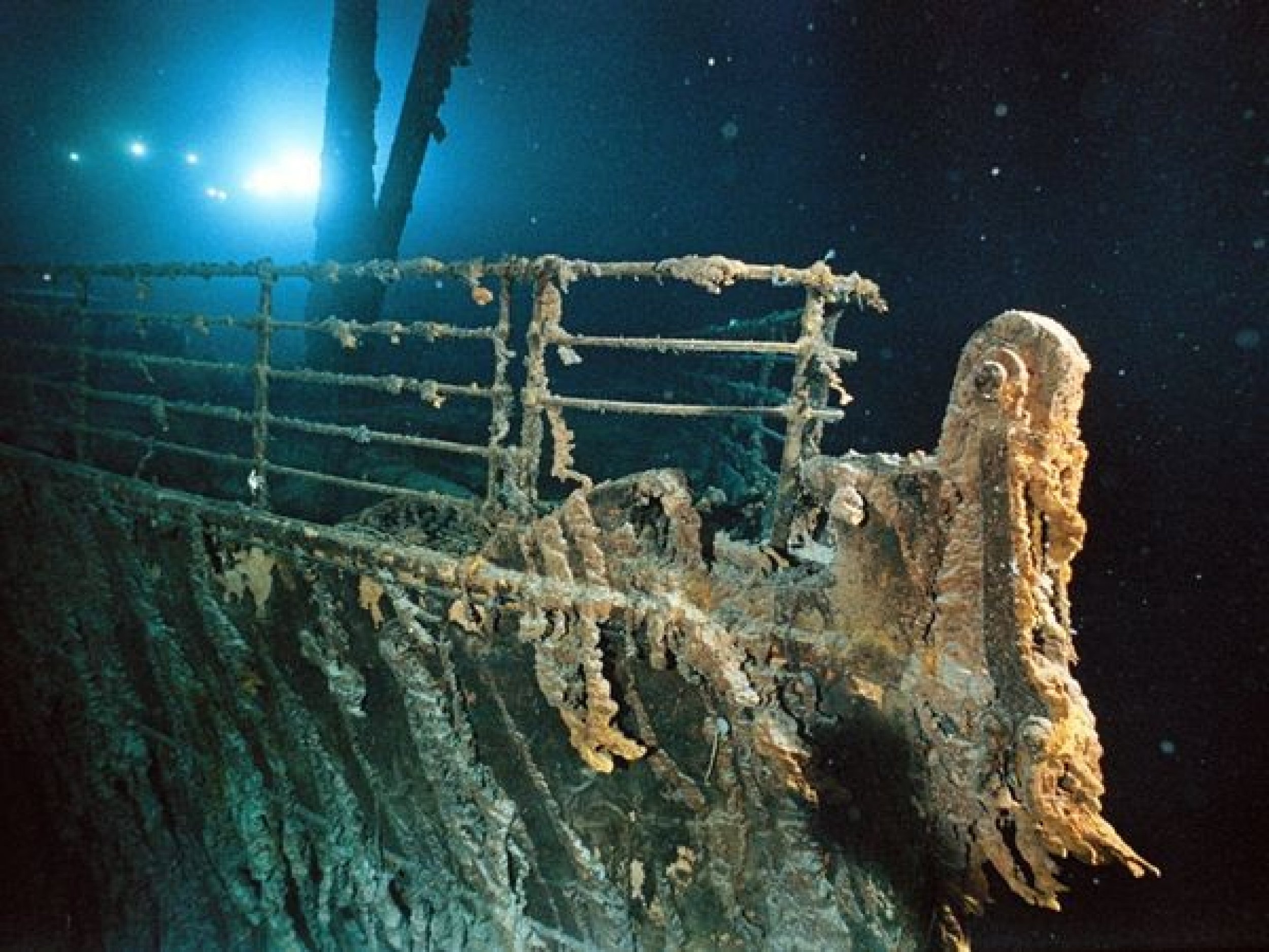 Bow Railing of the Titanic