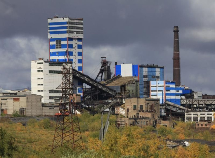 A general view of the Vorkutinskaya mine in Russia's northern Komi region is seen in this August 29, 2011 file photo. 