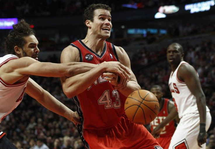 Kris Humphries has constantly been booed this season when playing on the road.