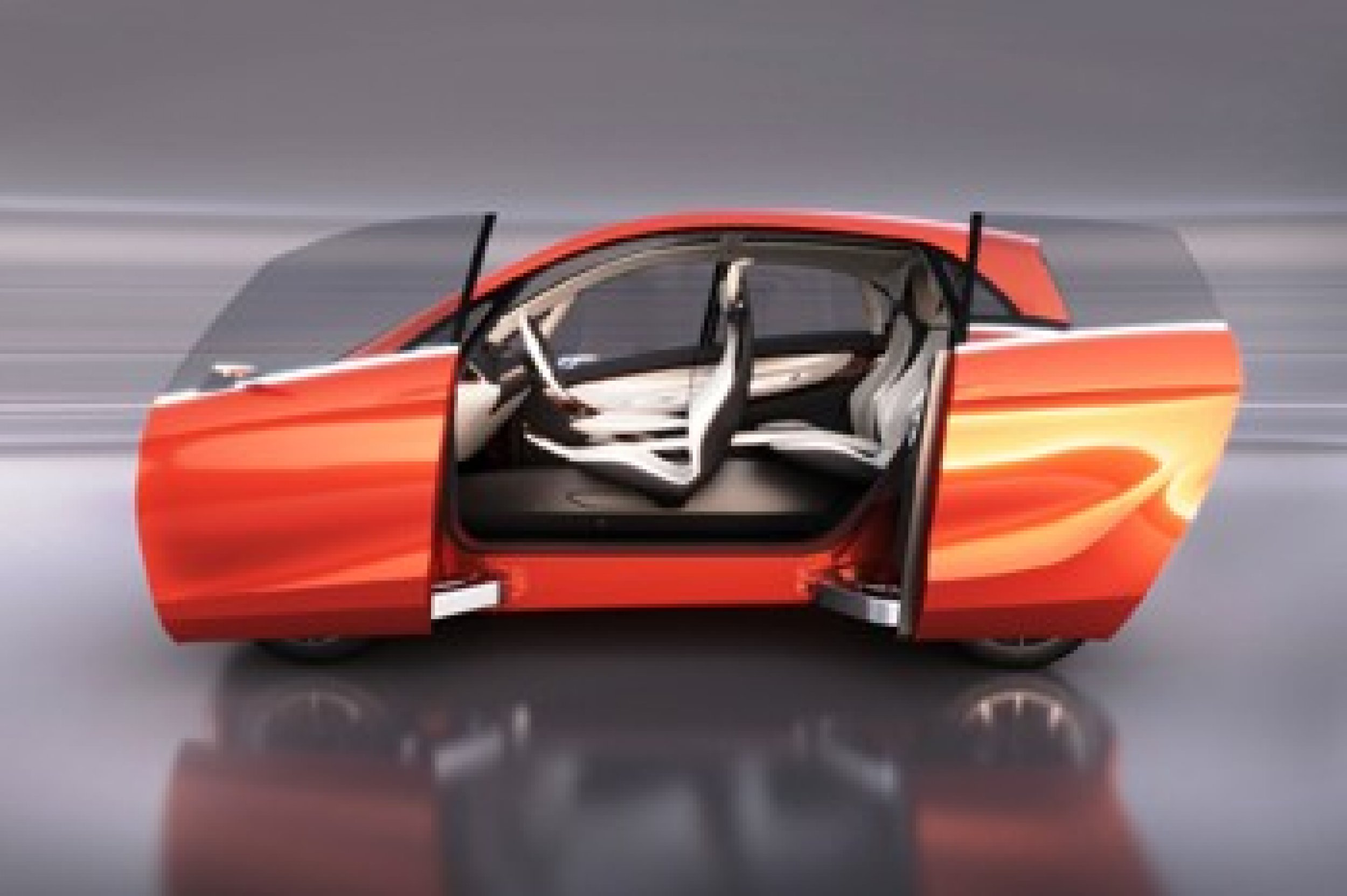 The Tata Megapixel REEV concept was unveiled at the Geneva Motor Show 2012.