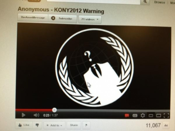 Anonymous Calls Kony 2012 Shady Propoganda