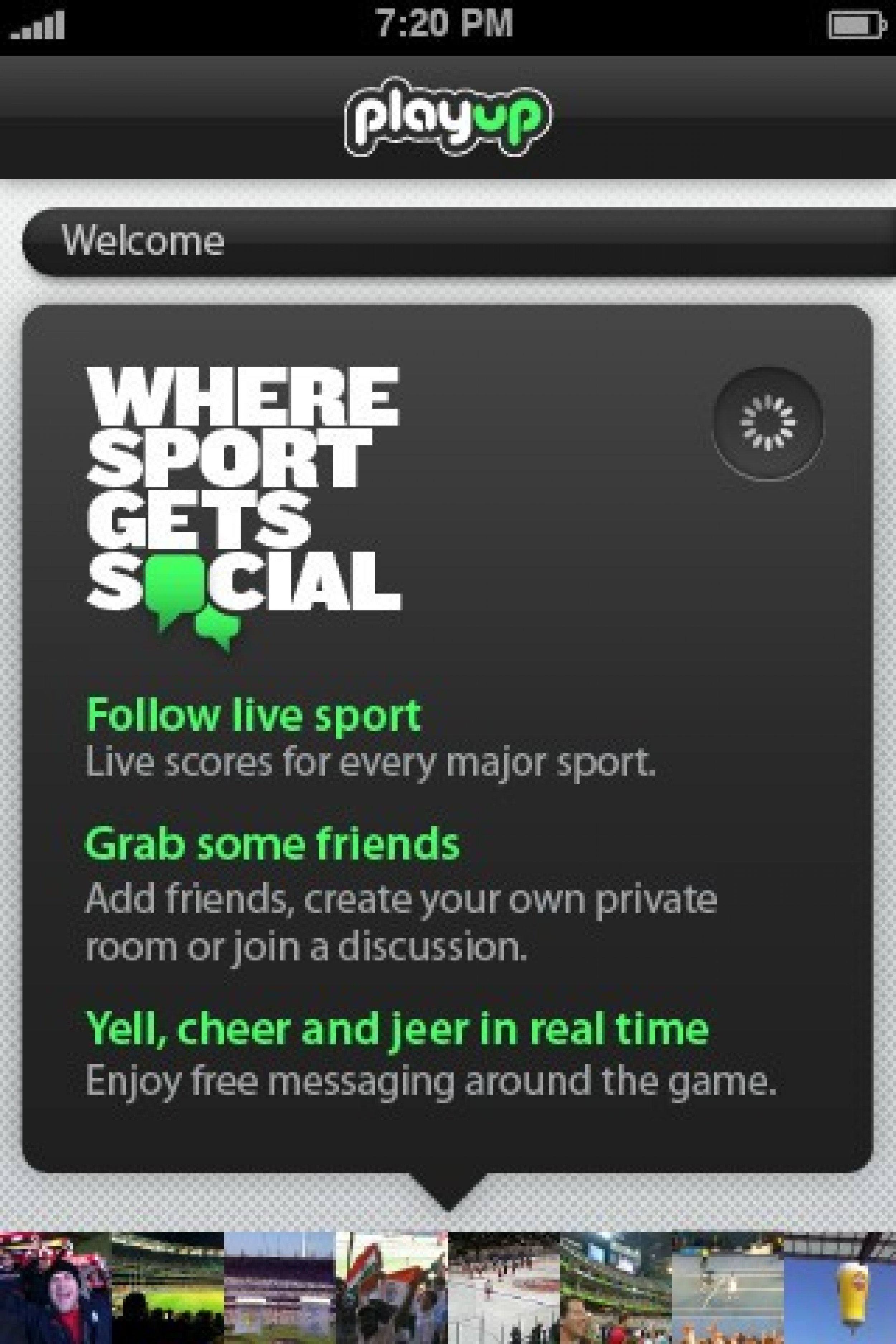 PlayUp  Where Sports Get Social