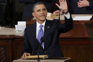 Obama At The 2013 State Of The Union Address