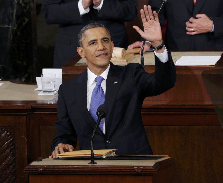 Obama At The 2013 State Of The Union Address