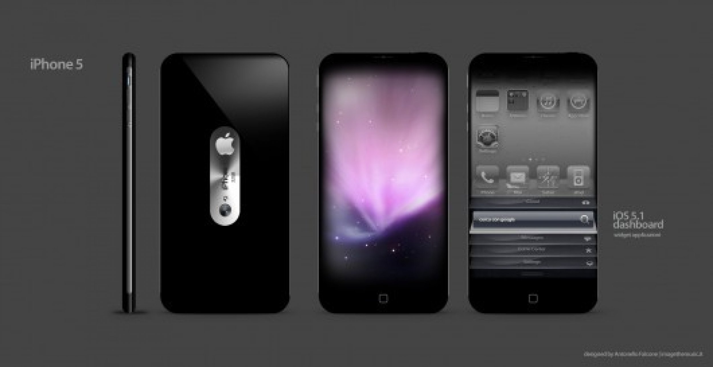 Antonello Falcone iPhone 5 Design Concept