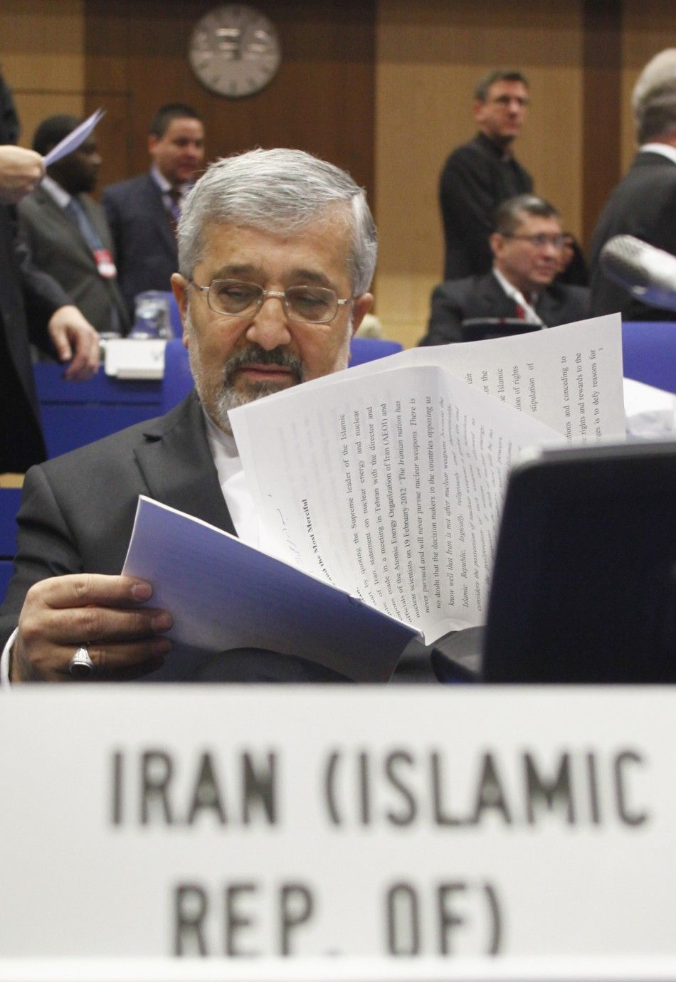 Irans IAEA Ambassador Soltanieh