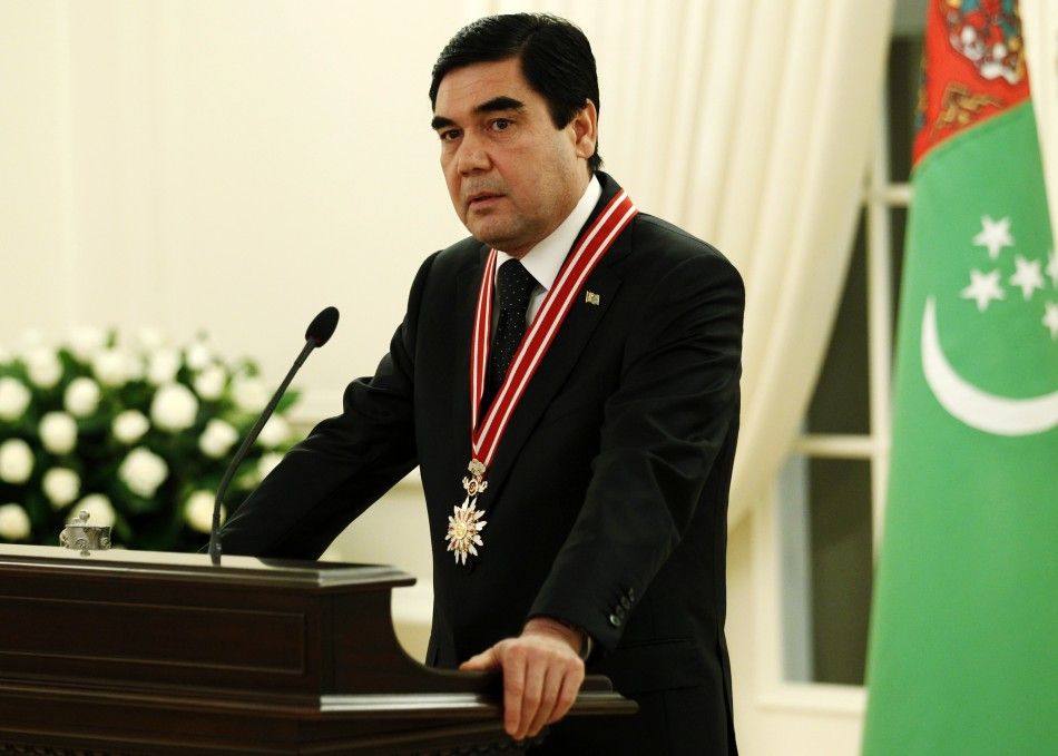 Turkmenistan President Berdimuhamedov 