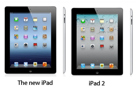 New iPad versus iPad 2