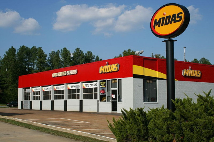 A Midas service center in Durham, North Carolina.