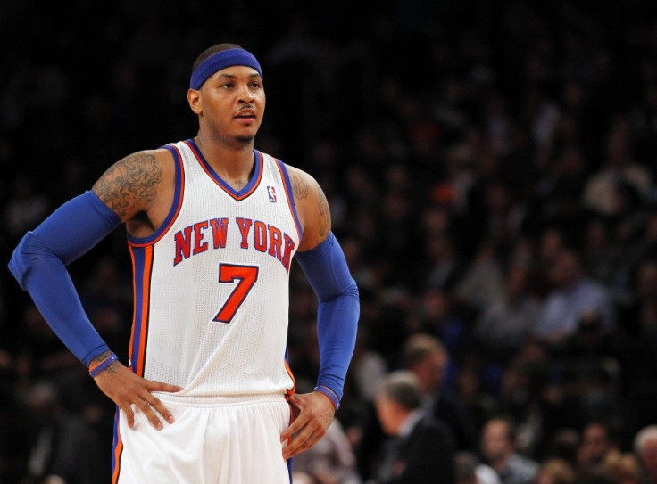Carmelo Anthony is shooting a career low 40 percent from the field this season.
