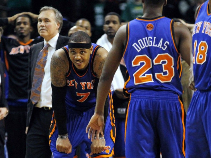 Carmelo Anthony was unable to perform well in Mike D'Antoni's offensive system.