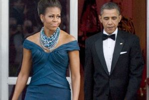 Samantha Cameron, Michelle Obama Dazzle at the White House State Dinner 