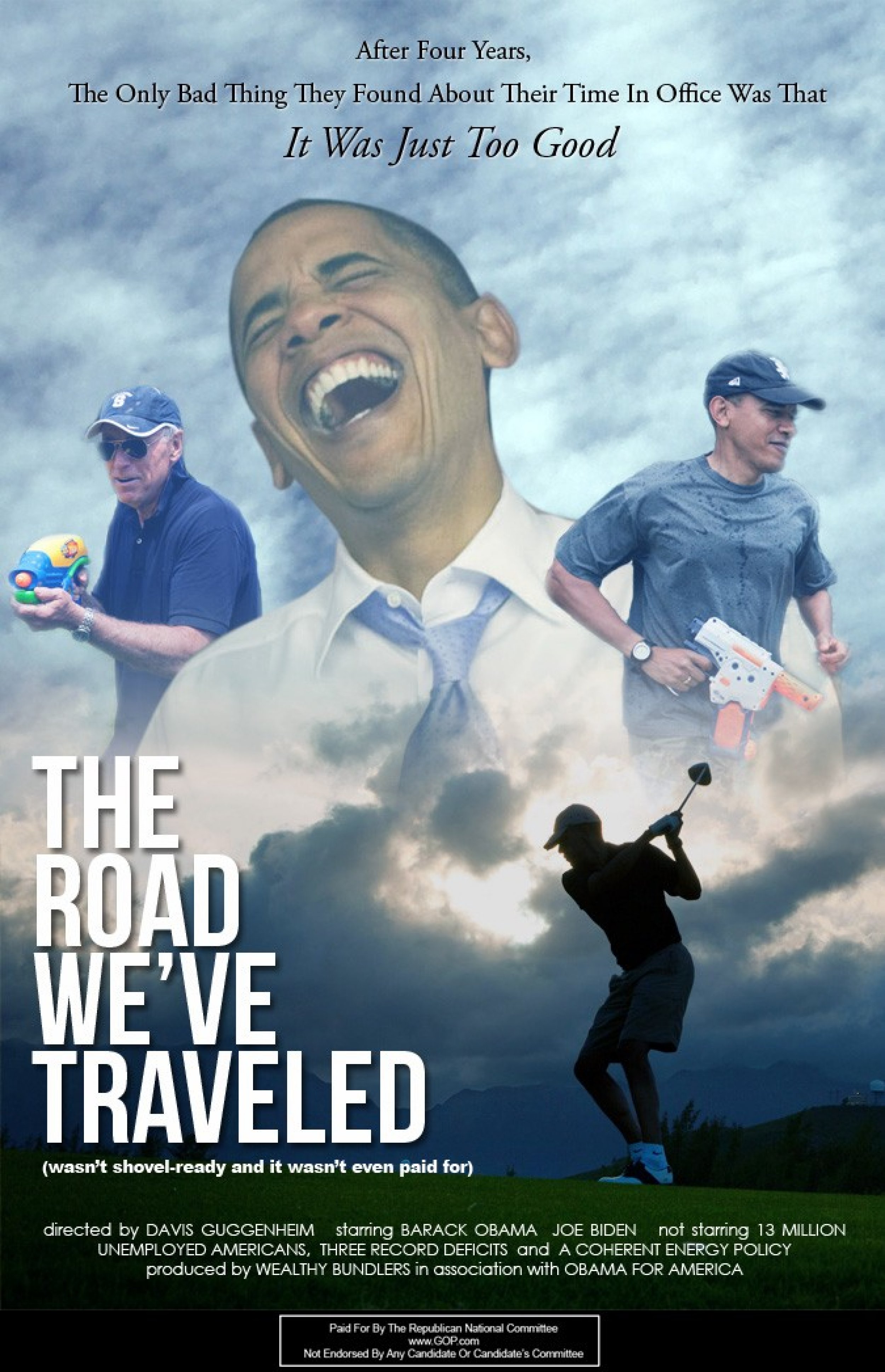 The Road Weve Traveled Republicans Mock Obama Documentary With Poster PICTURE