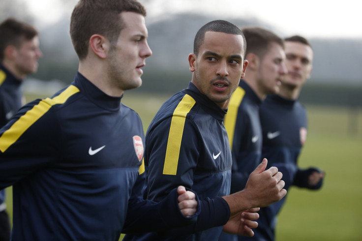 Jack Wilshere and Theo Walcott