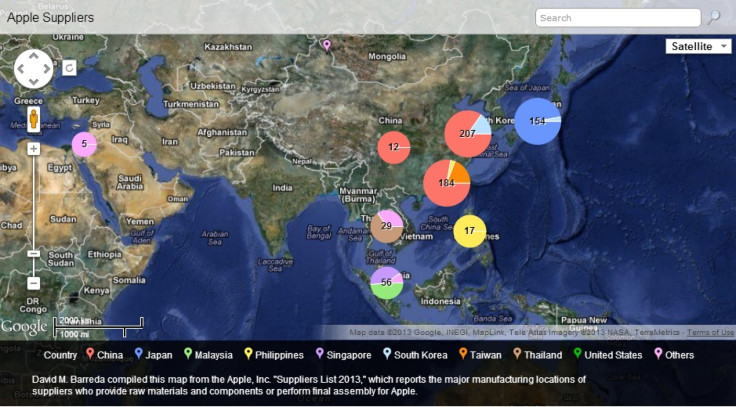 Apple Suppliers Asia