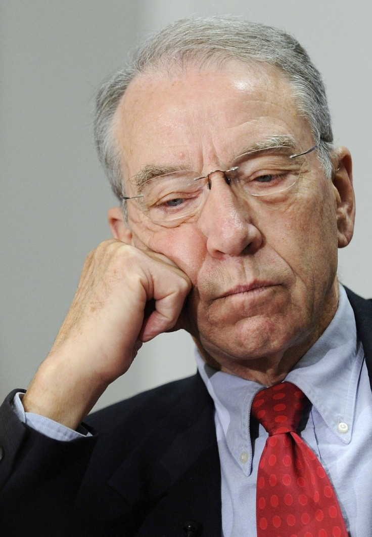 Republican Iowa Senator Charles Grassley thinks the Violence Against Women Act reauthorization process has been manipulated into a political opportunity for Democrats.