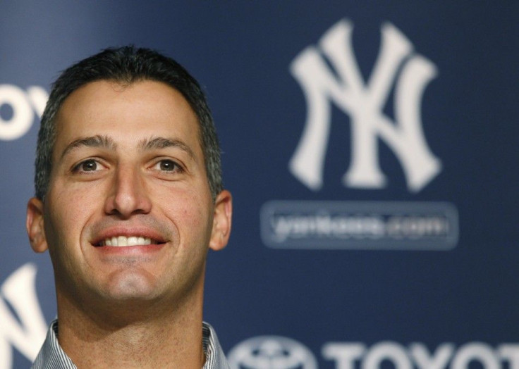 New York Yankees pitcher Andy Pettitte announced his retirement last year at the Yankee Stadium in New York.