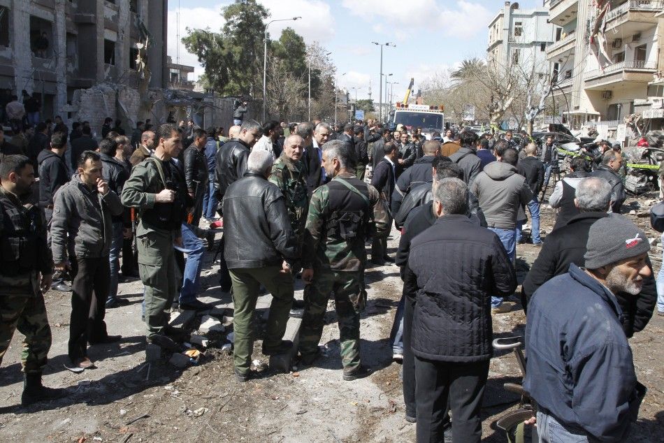 Twin Blasts Hit Syrian Capital Damascus 