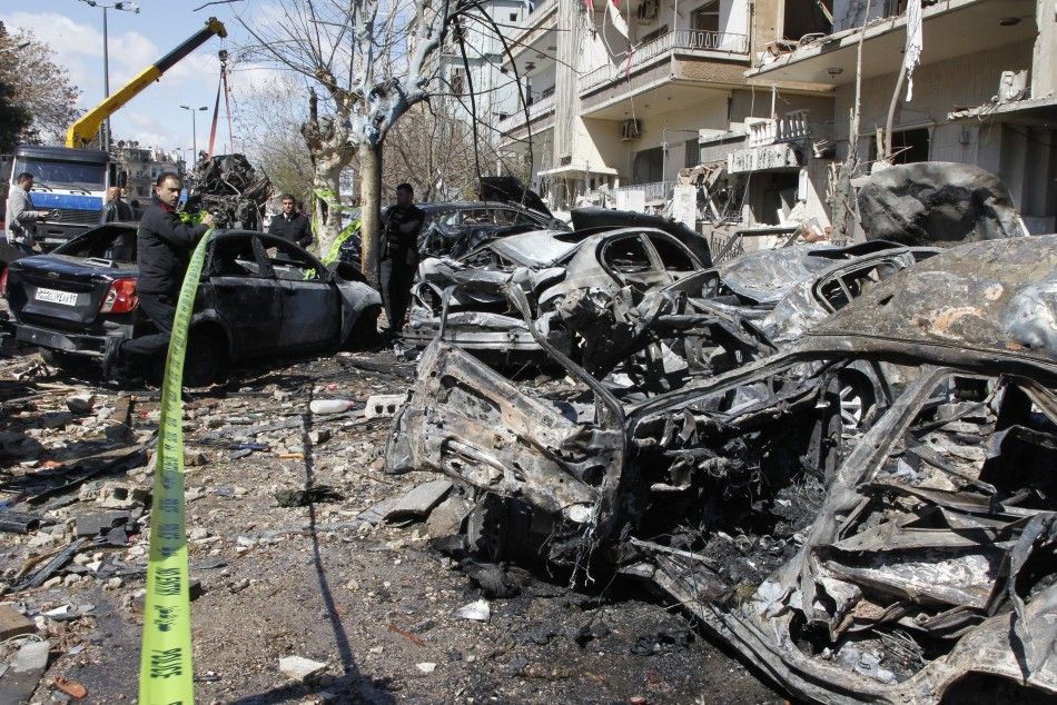 Twin Blasts Hit Syrian Capital Damascus 