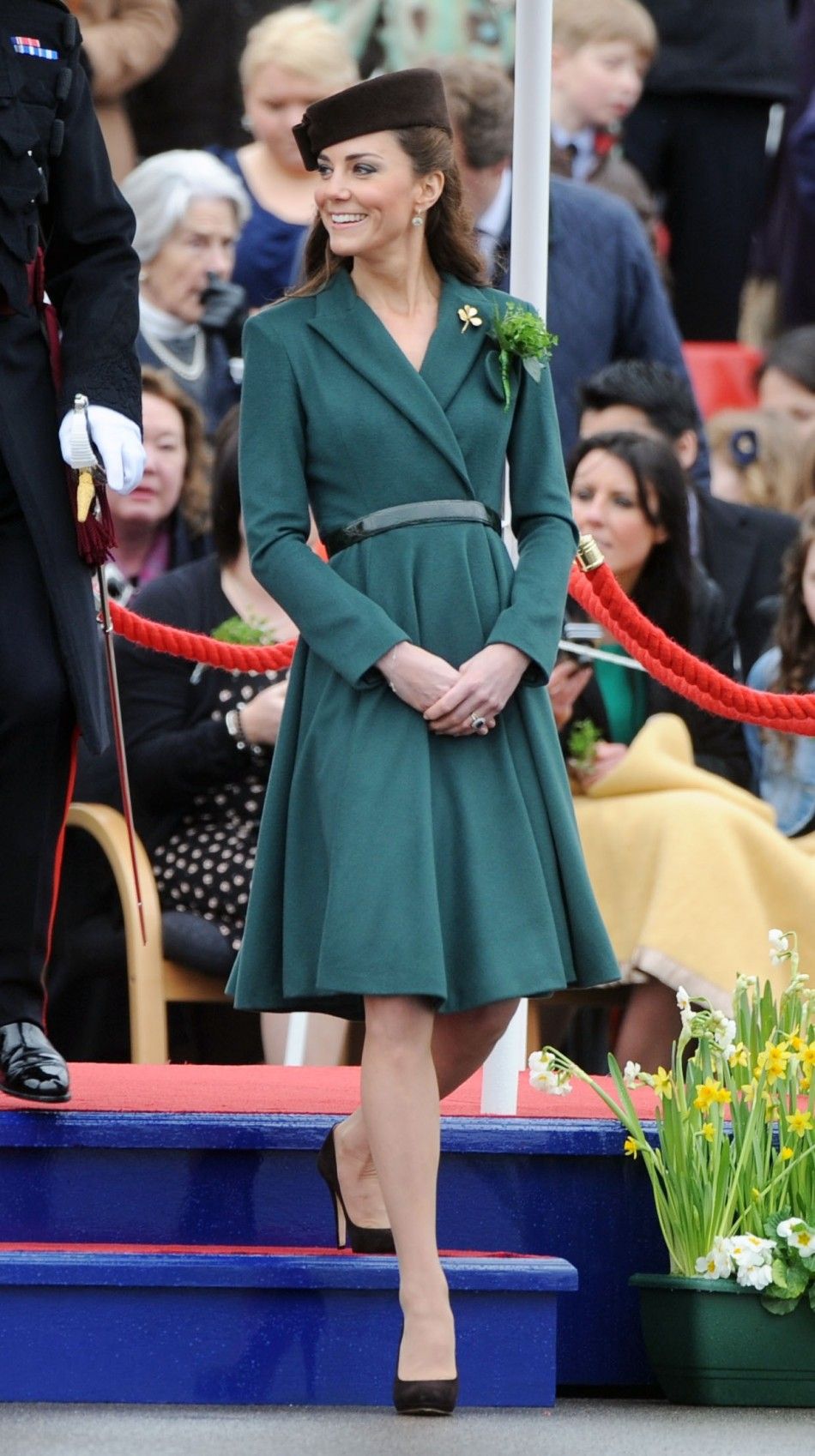 The Duchess of Cambridge on St. Patricks Day