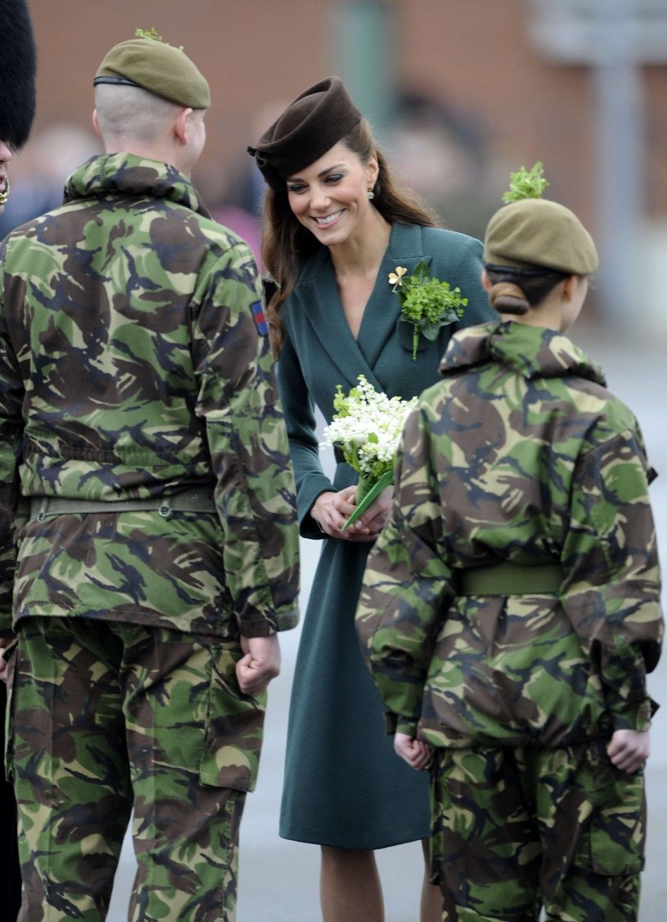 The Duchess of Cambridge on St. Patrick039s Day