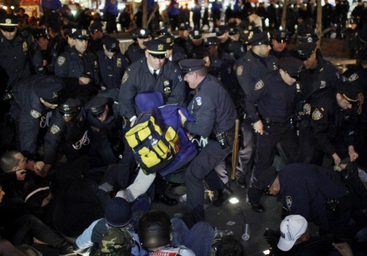 Dozens of Occupy Wall Street Protesters Arrested