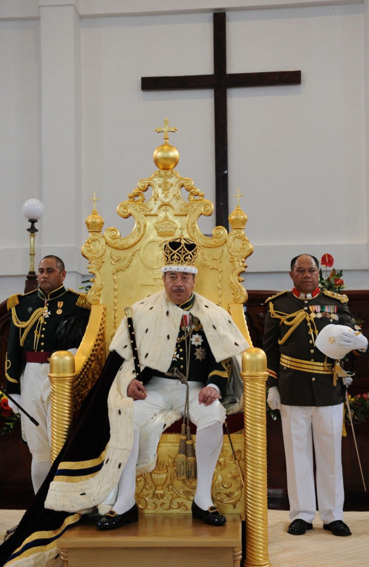 Tonga King George Tupou V