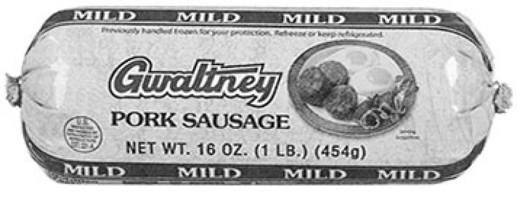 Gwaltney mild pork sausage roll