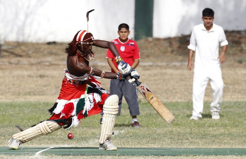Kenyas Maasai Warriors Campaigns for Healthy Lifestyle Through Playing Cricket