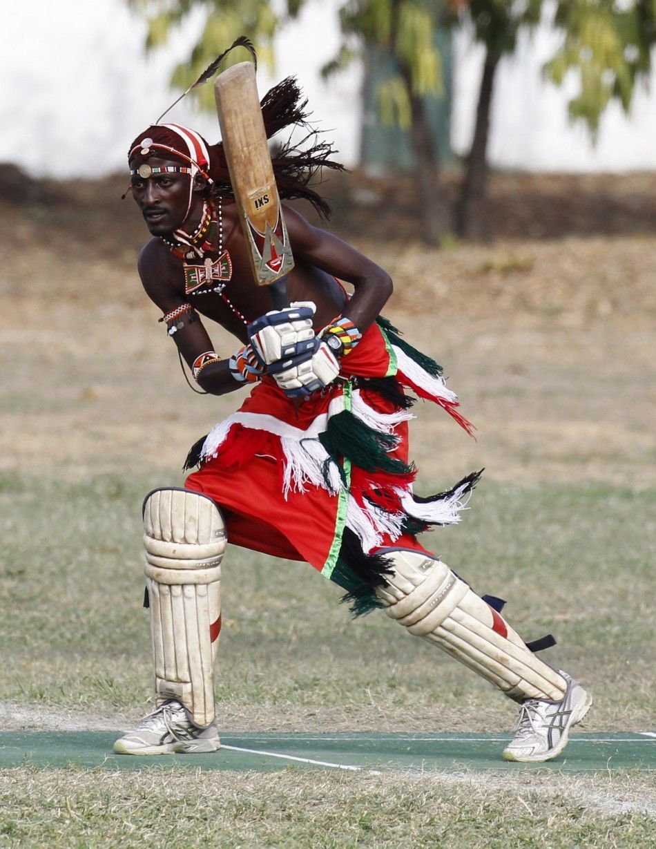 Kenyas Maasai Warriors Campaigns for Healthy Lifestyle Through Playing Cricket