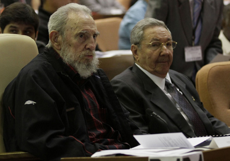 Fidel Castro and Raul Castro-Feb. 24, 2013