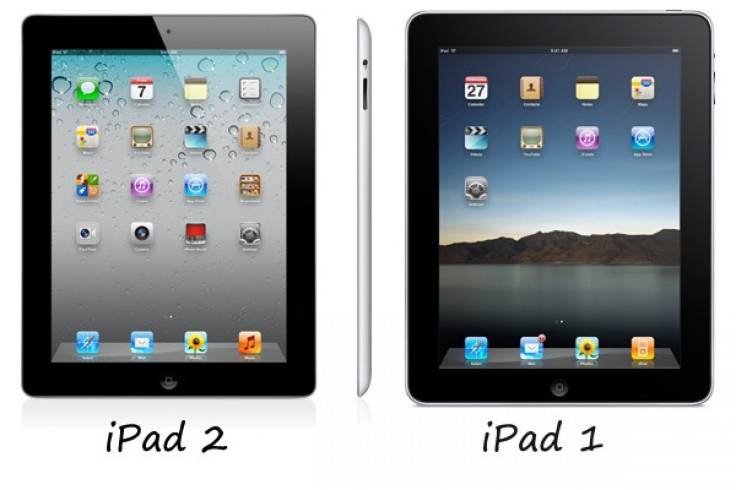 iPad 2 and first-generation iPad