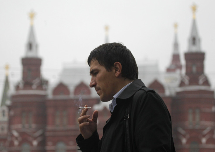 Russia smoking