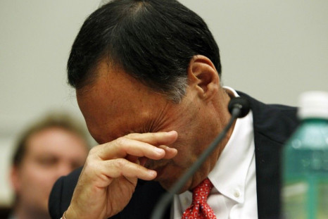 Picture of Richard Fuld, former chairman and CEO of Lehman Brothers, which collapsed months after a brief period of general optimism after the sale of Bear Stearns to JPMorgan Chase