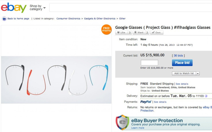 google glass ebay