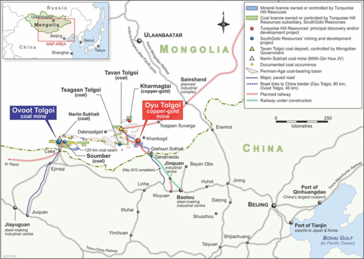 Oyu Tolgoi mining complex 