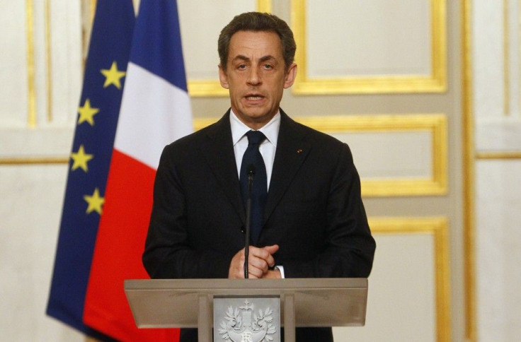 France's President Nicolas Sarkozy