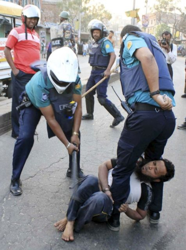 Dhaka protest