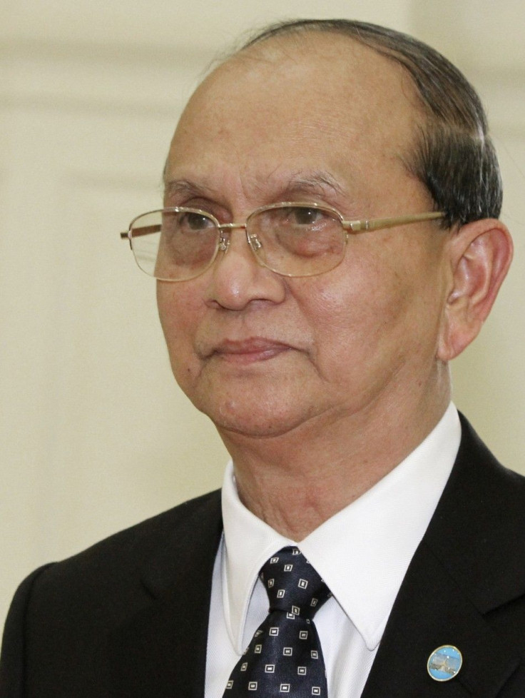 Burmese President Thein Sein.