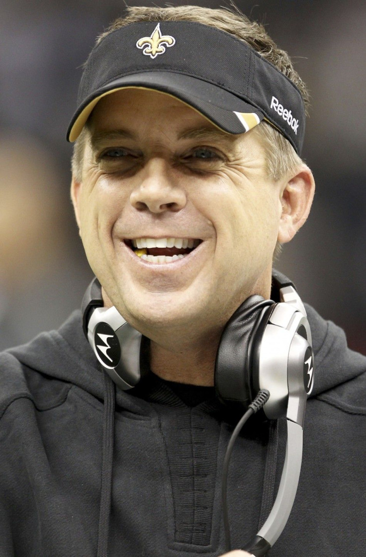 New Orleans Saints head coach Sean Payton