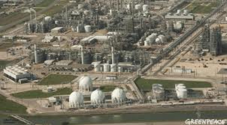 Dow plant in Freeport, Texas