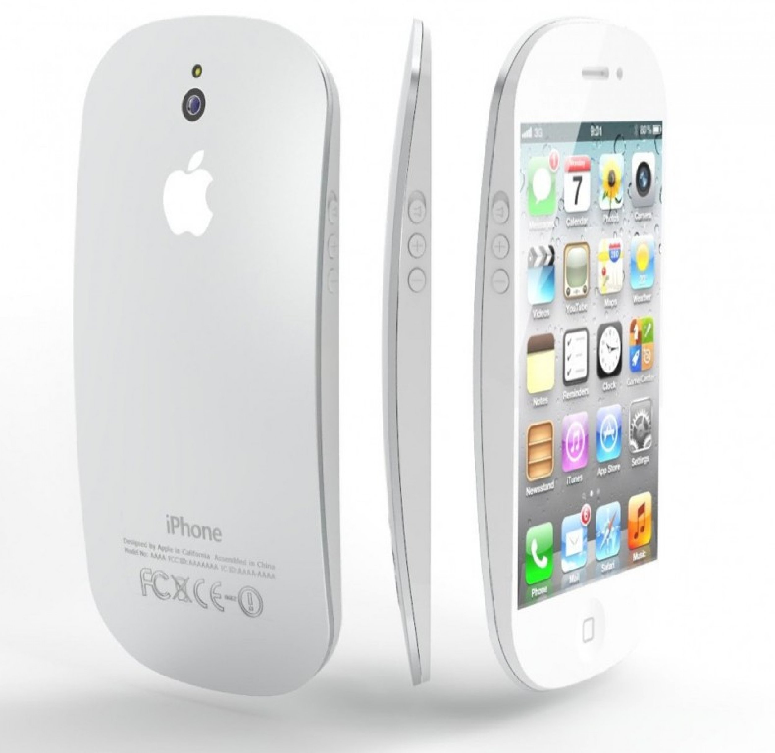 iPhone 5 Concept - Design by Federico Ciccarese