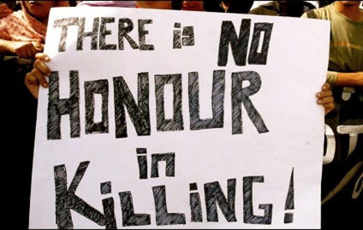 Honor killing protest