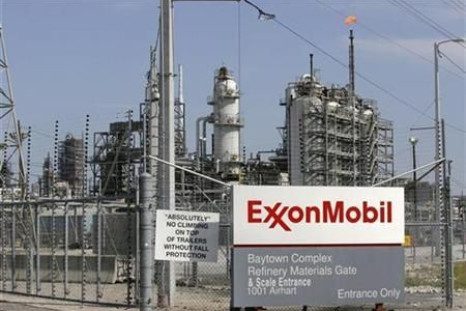 Exxon Mobil Refinery In Houston