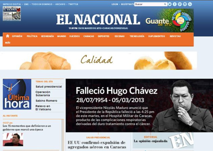 El Nacional, Venezuela