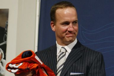 Peyton Manning joins the Denver Broncos