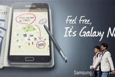 Samsung Galaxy Tablet Advertisement