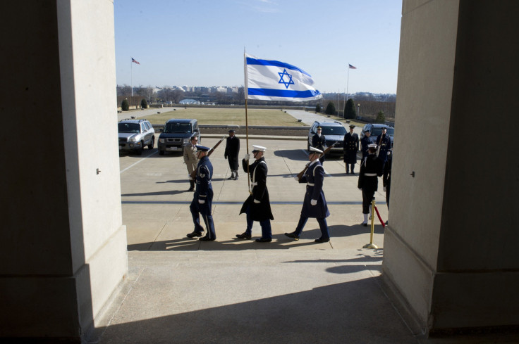 Israeli flag flying at the Pentagon