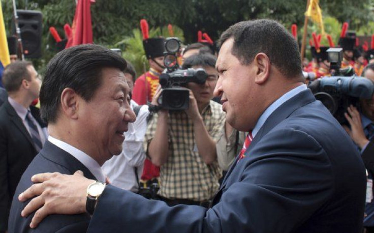 Xi Jinping and Hugo Chavez