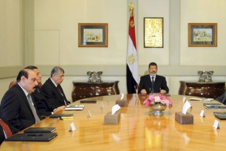 President Morsi meets Interior Minister Mohamed Ibrahim